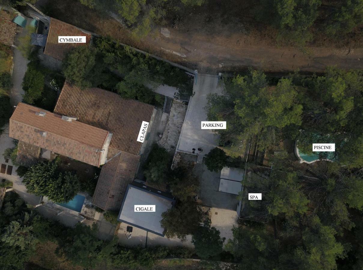 Mas Du Puech Clapas Villa Assas ภายนอก รูปภาพ